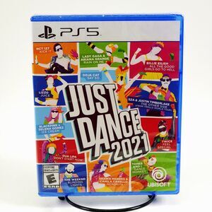 Just Dance 2021 Sony PlayStation 5 PS5 40 Songs Eilish, Gaga, Lizzo, Doja SEALED